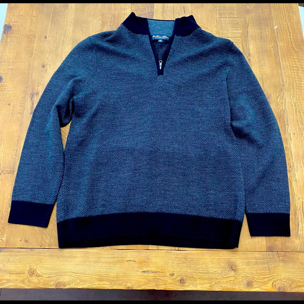 Men’s Merino Wool Quarter Zip - Brooks Brothers